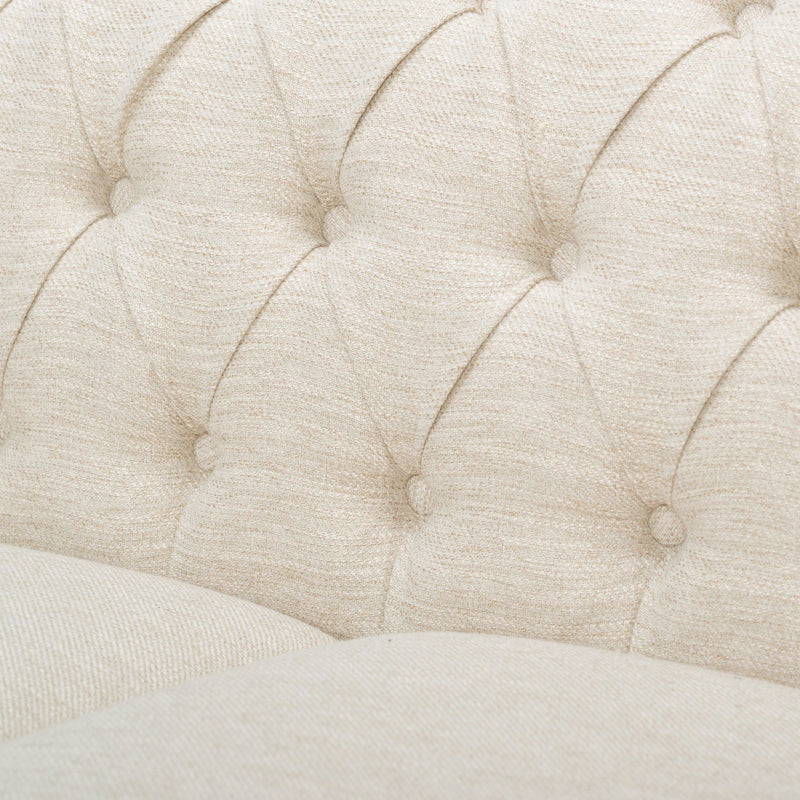 Chesterfield Style 3 Seater Sofa With Deep Button Tufting by HouseOfZazla