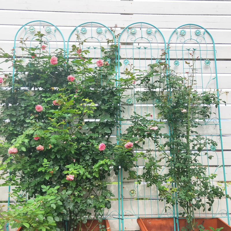 Metal Garden Trellis Rustproof Trellis For Climbing Plant Outdoor Flower Support by Unique Piece Furniture