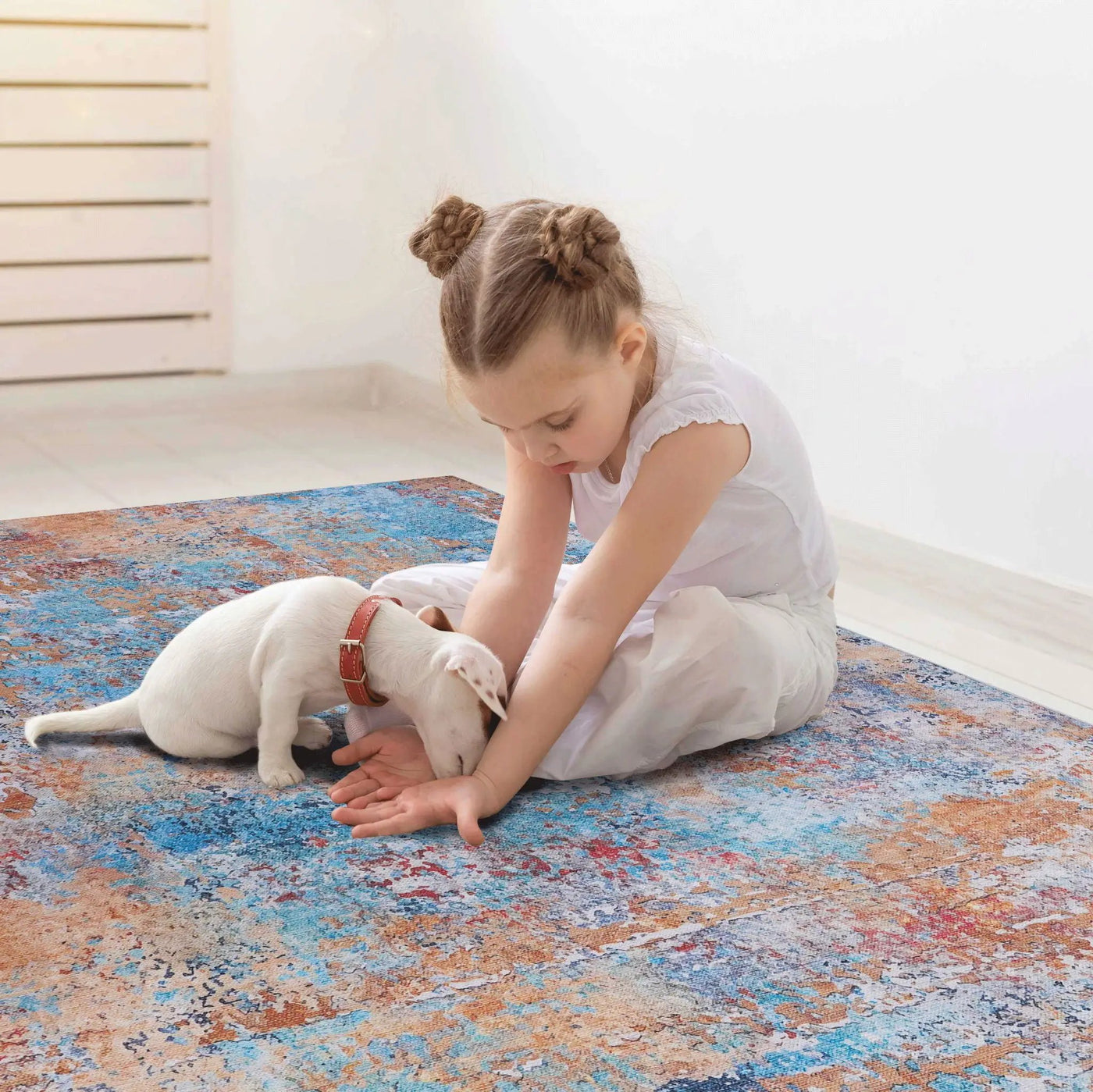 Maval - Machine Washable Area Rug by HouseOfZazla
