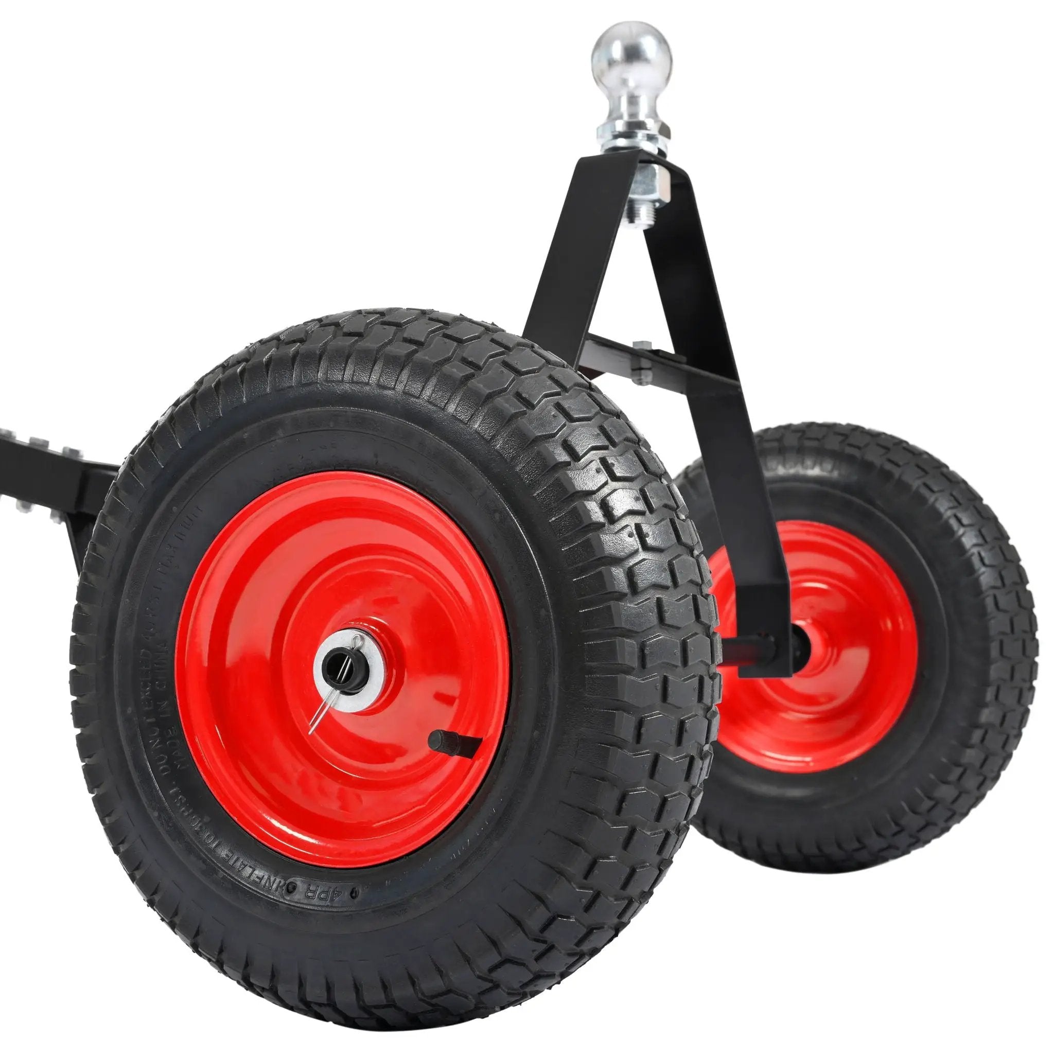 Heavy Duty Trailer Dolly With 2" Ball 1000 Lb Capacity For Easy Mobility - Black by HouseOfZazla