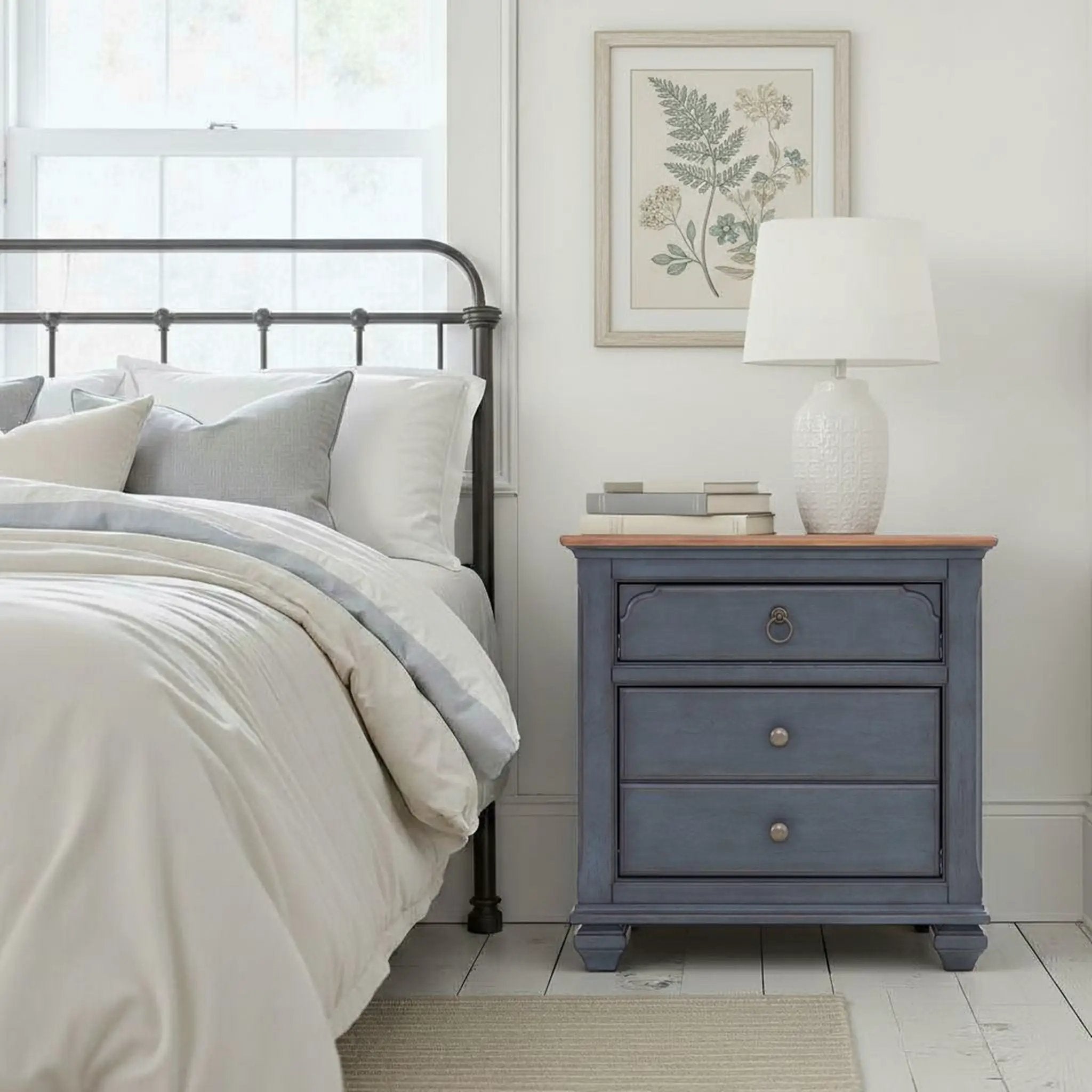 Nightstand - Blue by Unique Piece Furniture