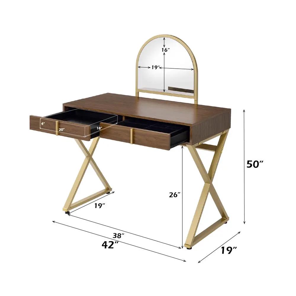 Coleen - Vanity Desk - 42" by Unique Piece Furniture