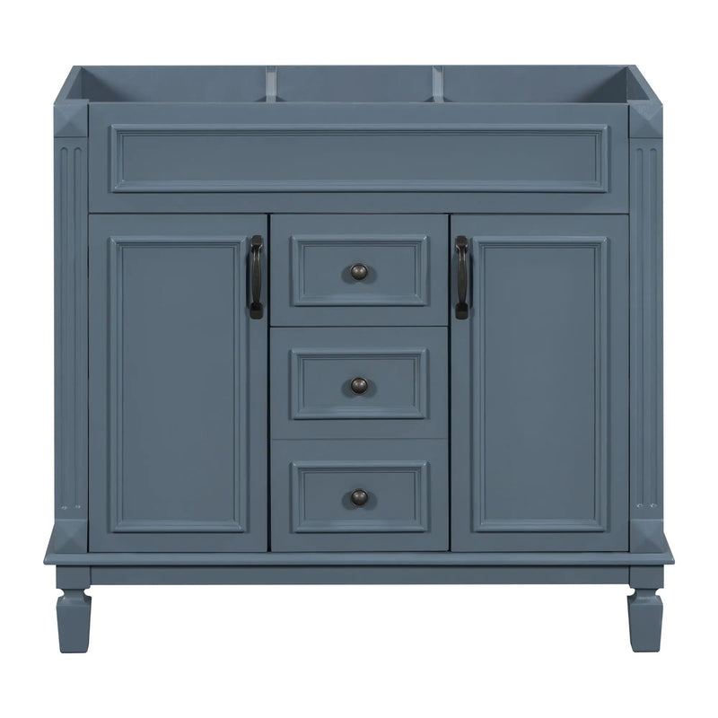 Bathroom Vanity Cabinet With 2 Soft Closing Doors And 2 Drawers by Unique Piece Furniture
