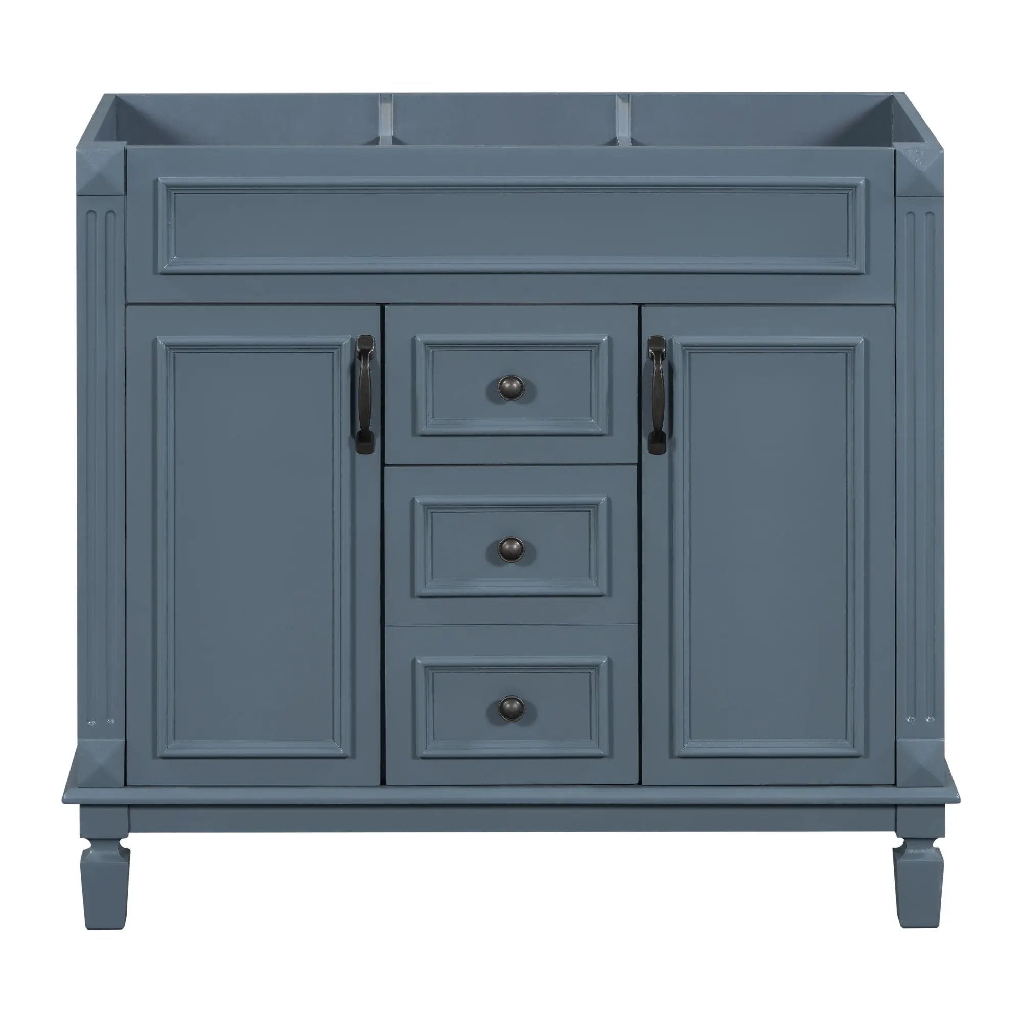 Bathroom Vanity Cabinet With 2 Soft Closing Doors And 2 Drawers by Unique Piece Furniture