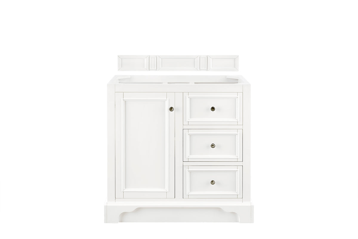 James Martin De Soto 36" Single Bathroom Vanity, Bright White, view 14
