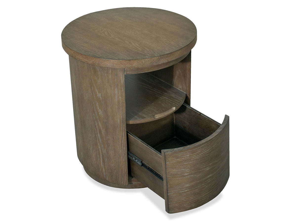 Bosley - Round End Table - Porpoise, photo 5 of 7