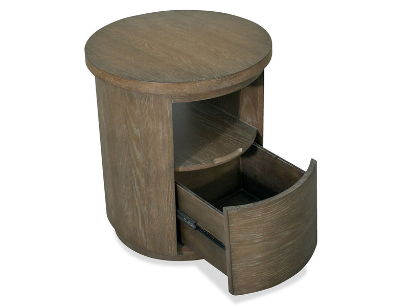 Bosley - Round End Table - Porpoise, photo 5 of 7
