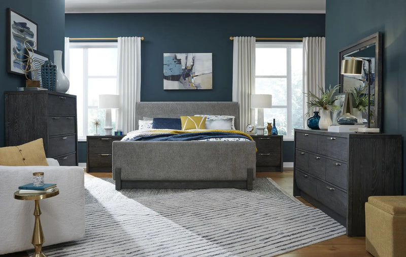 Kinsley - Upholstered Panel Bed by Unique Piece Furniture