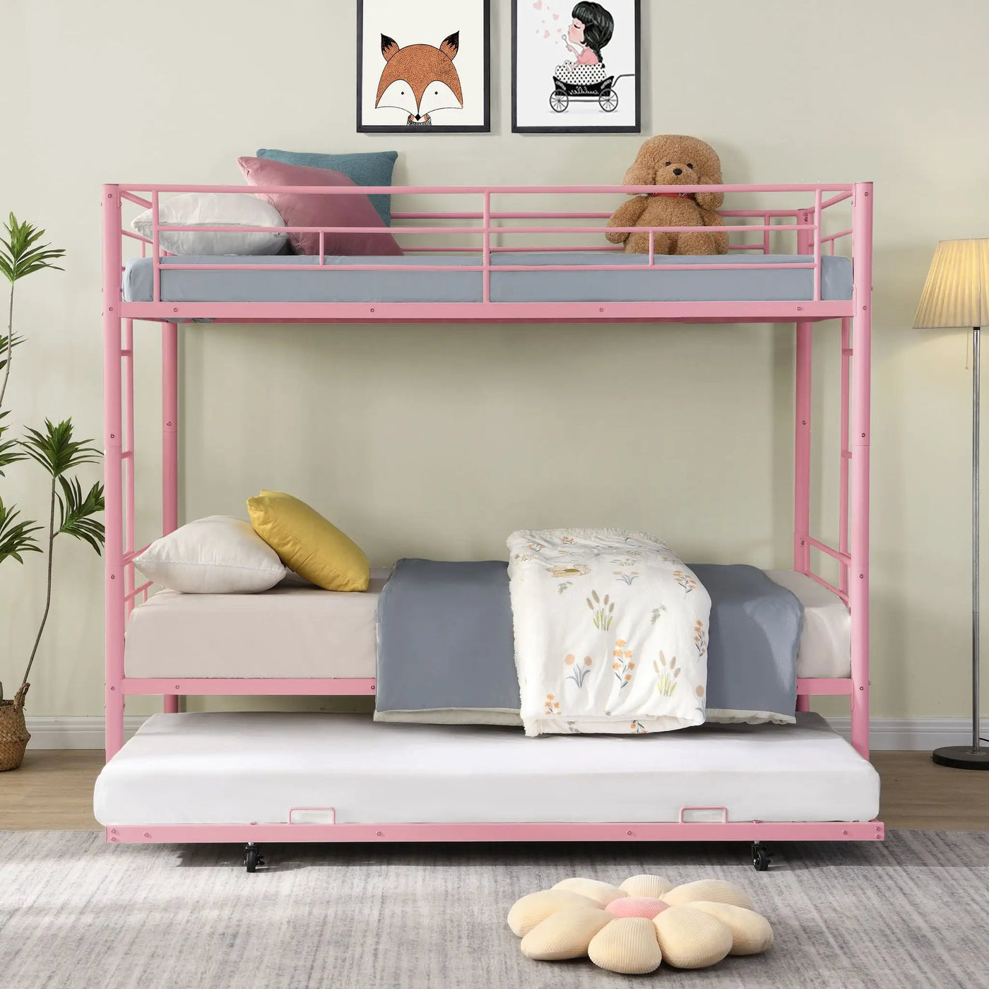 Bunk Bed With Trundle by HouseOfZazla