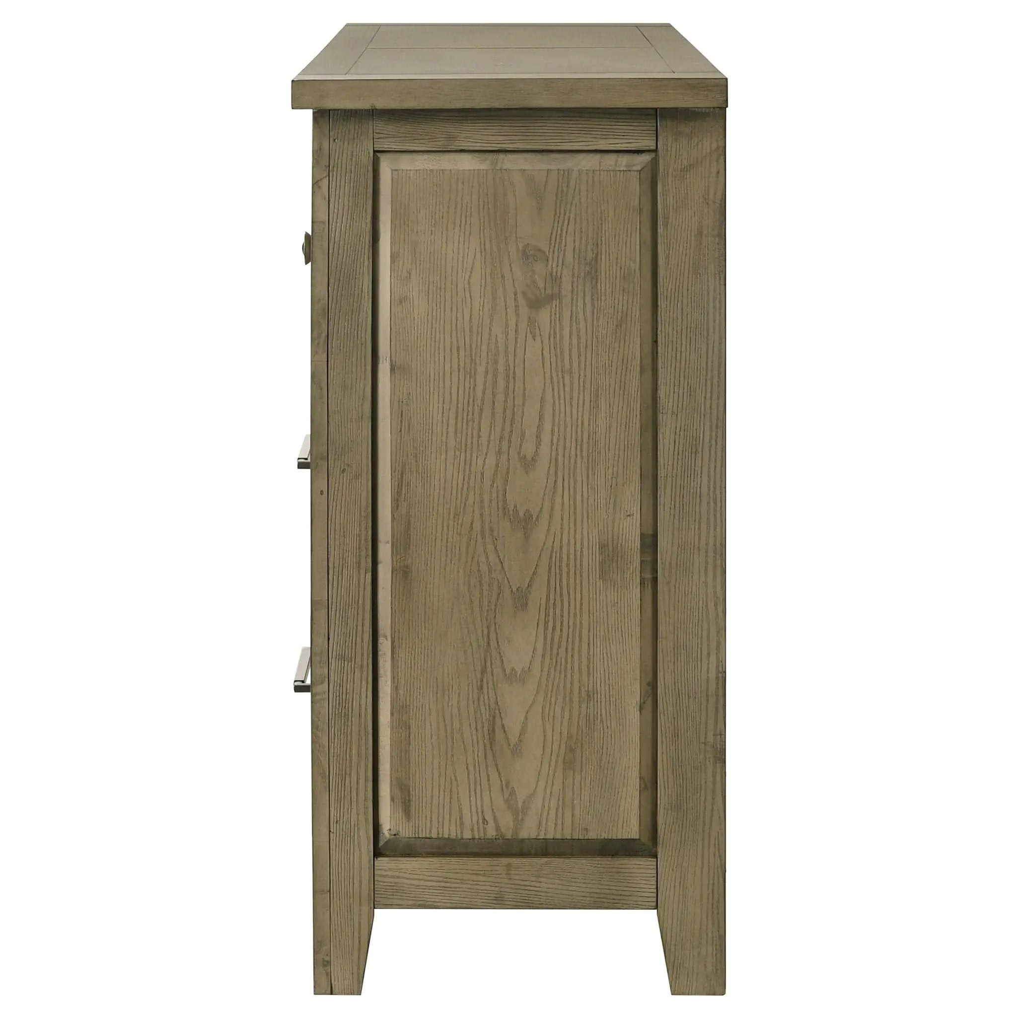 Hazlewood 6-drawer Bedroom Dresser Cabinet Vineyard Oak by Unique Piece Furniture