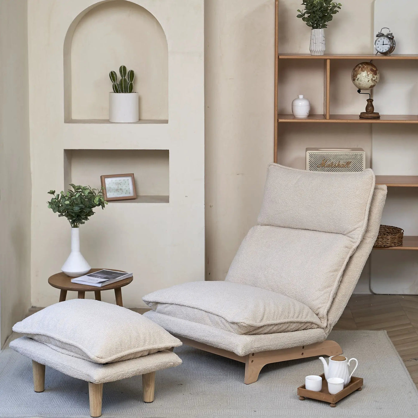 Single Lazy Sofa Chair Leisure Foldable Reclining Chair by HouseOfZazla