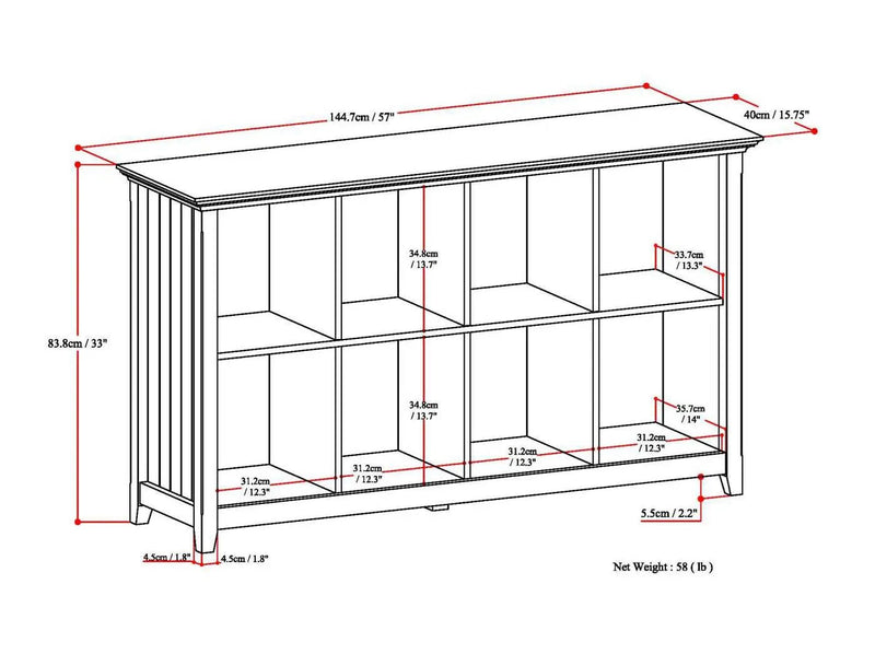 Acadian - Handcrafted Cube Storage by HouseOfZazla