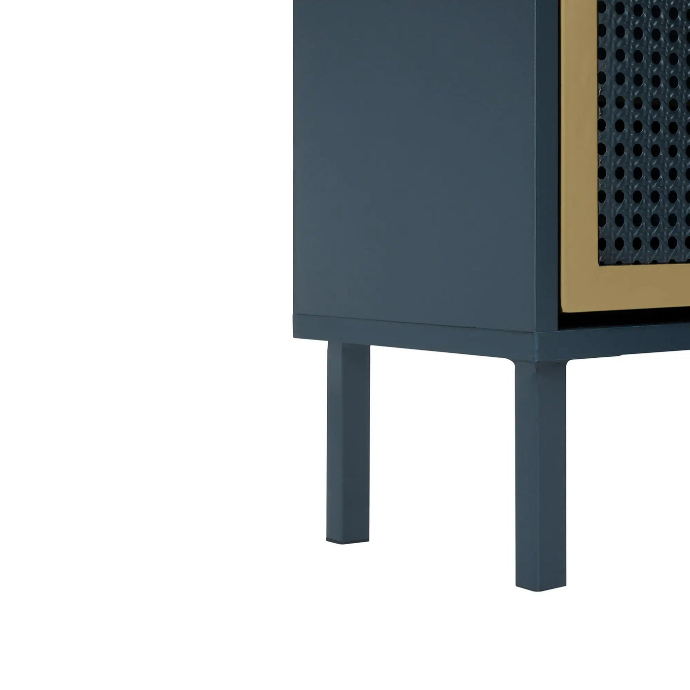 Modern Rattan 3 Door Shoe Rack Cabinet for Entryway by HouseOfZazla