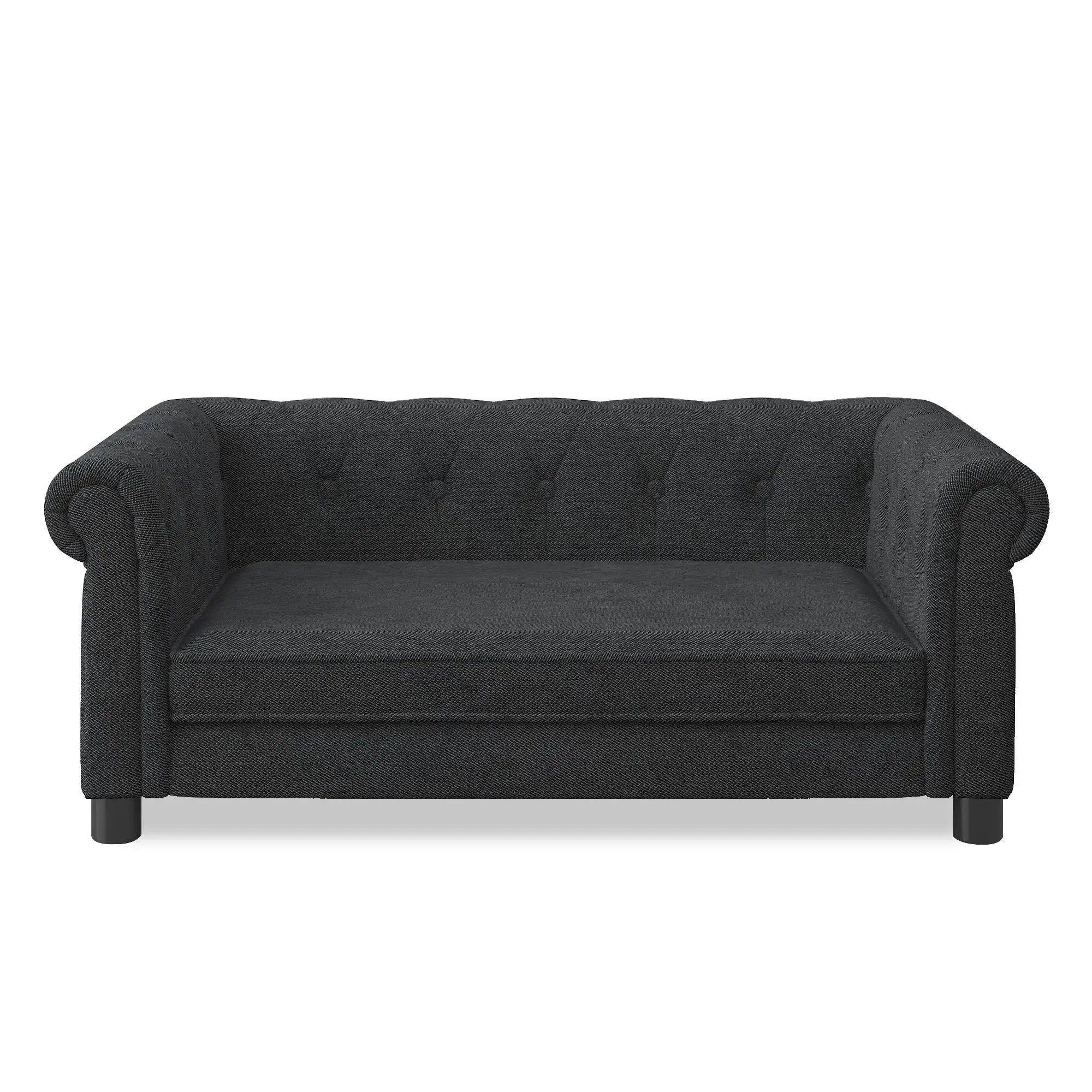 Modern Elegant Rectangle Pet Bed, Durable Elevated Dog Sofa by HouseOfZazla