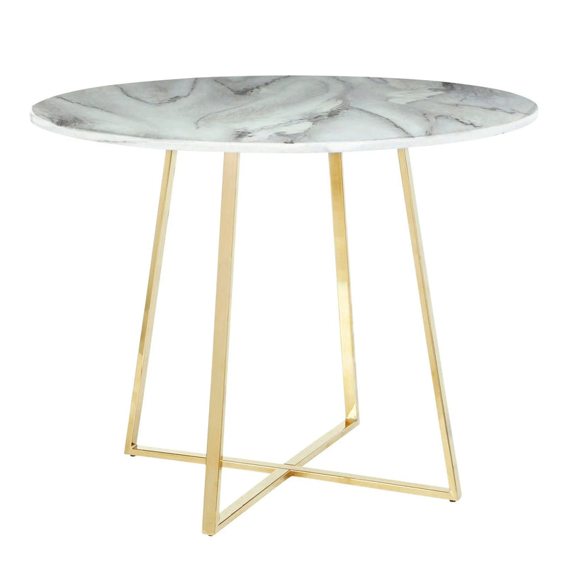 Cosmo - Contemporary / Glam Dining Table by HouseOfZazla