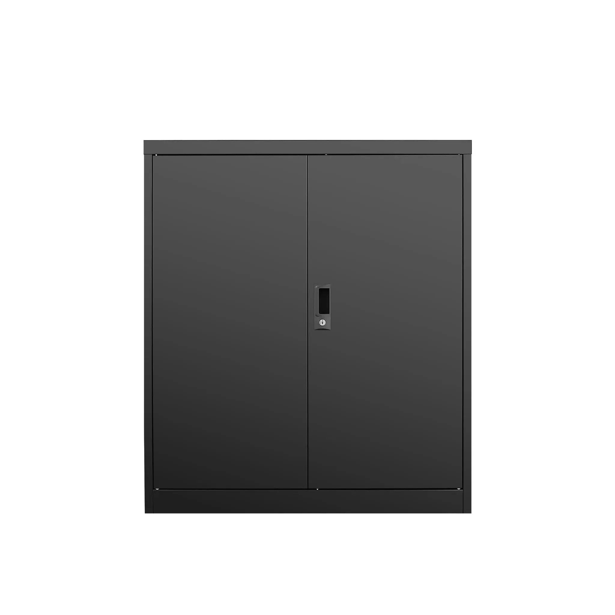 Metal Storage Cabinet With Locking Doors And Adjustable Shelf, Folding Filing Storage Cabinet, Folding Storage Locker Cabinet For Home Office, School, Garage by HouseOfZazla
