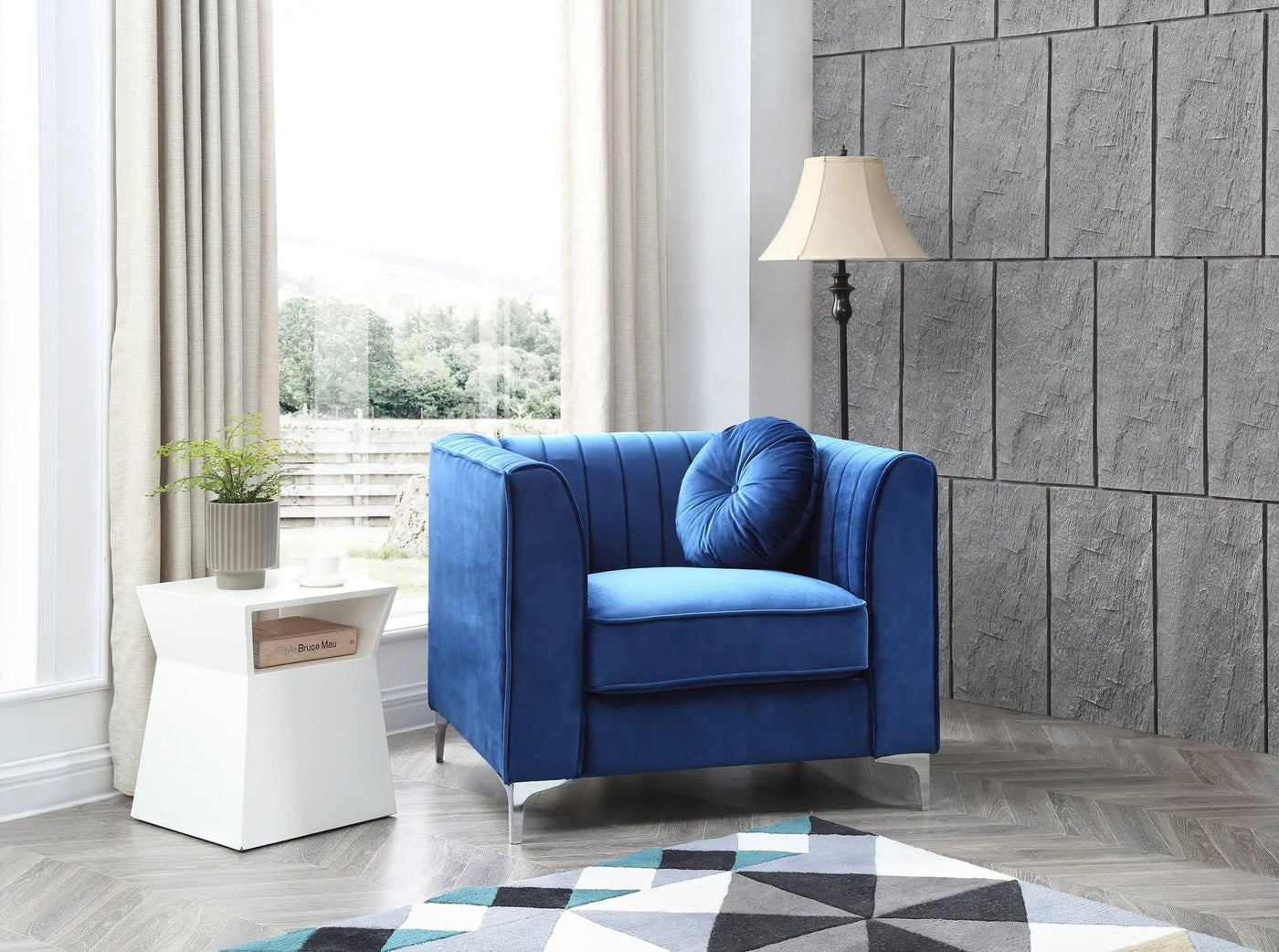 Contemporary Sloped Armchair by HouseOfZazla