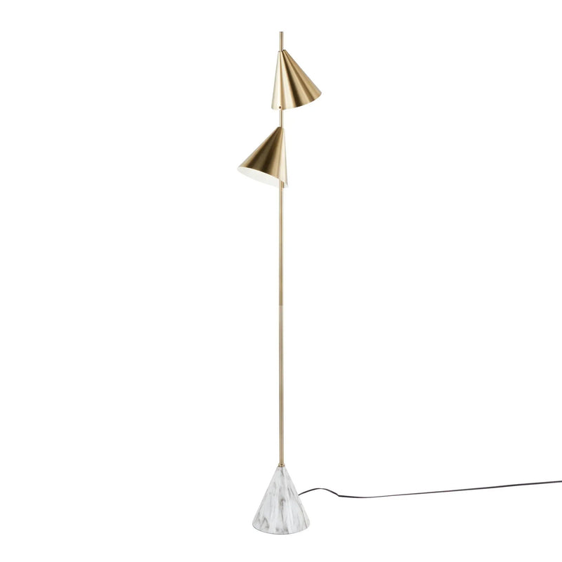 Cone - Contemporary Contemporary Design Floor Lamp by HouseOfZazla