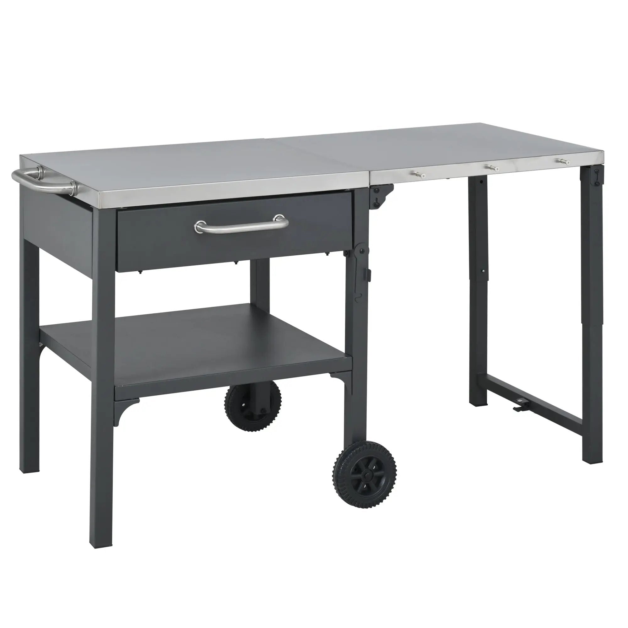 Outdoor Kitchen Cart Foldable Outdoor Prep Station by HouseOfZazla