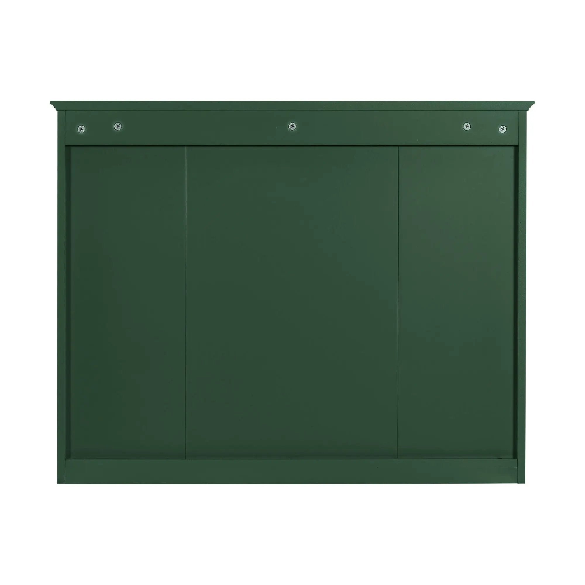 Wall Mounted Medicine Cabinet With Mirror, Storage Cabinet Featuring 6 Open Shelves And Adjustable Interior by HouseOfZazla