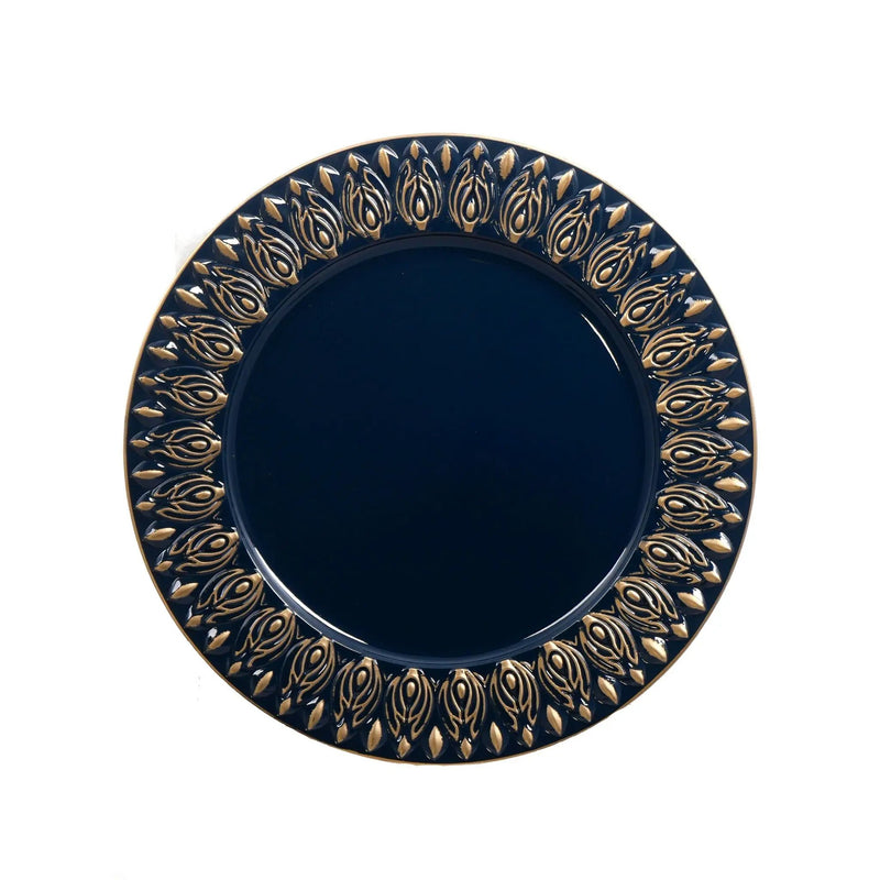 Elegant Plastic Charger Plate (Set of 8) by HouseOfZazla