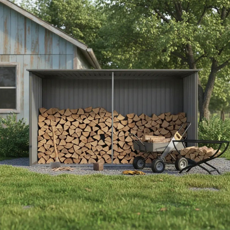 13×11ft New Outdoor Storage Shed by HouseOfZazla