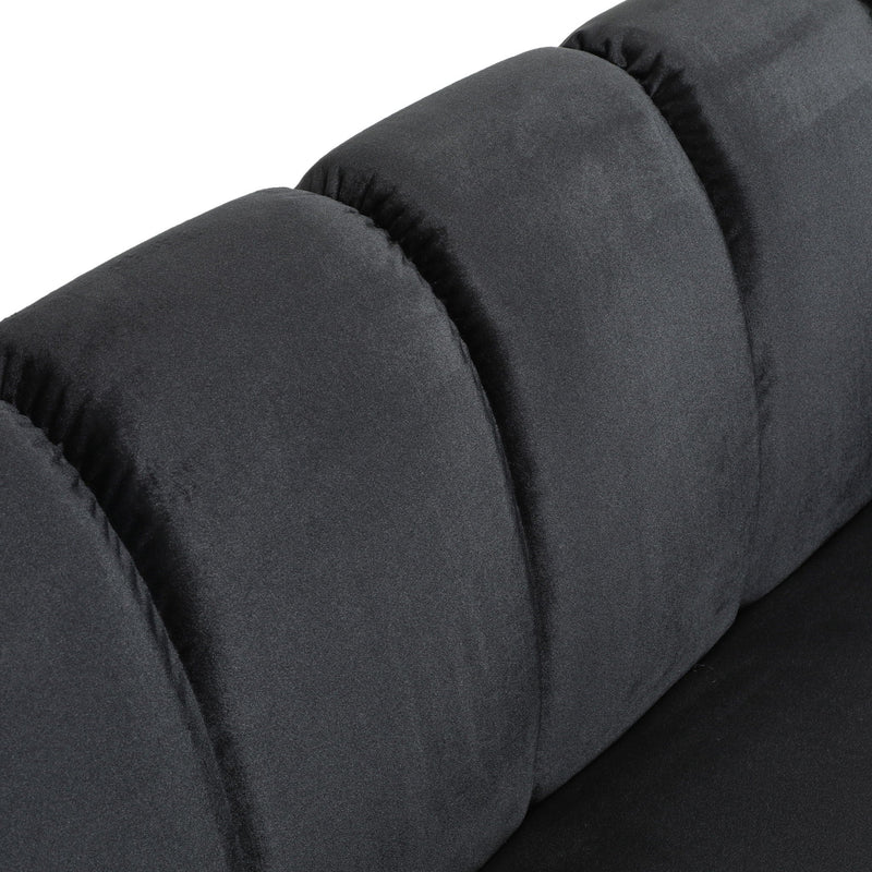 Miranda - Modern Glam 3 Seater Sofa by HouseOfZazla