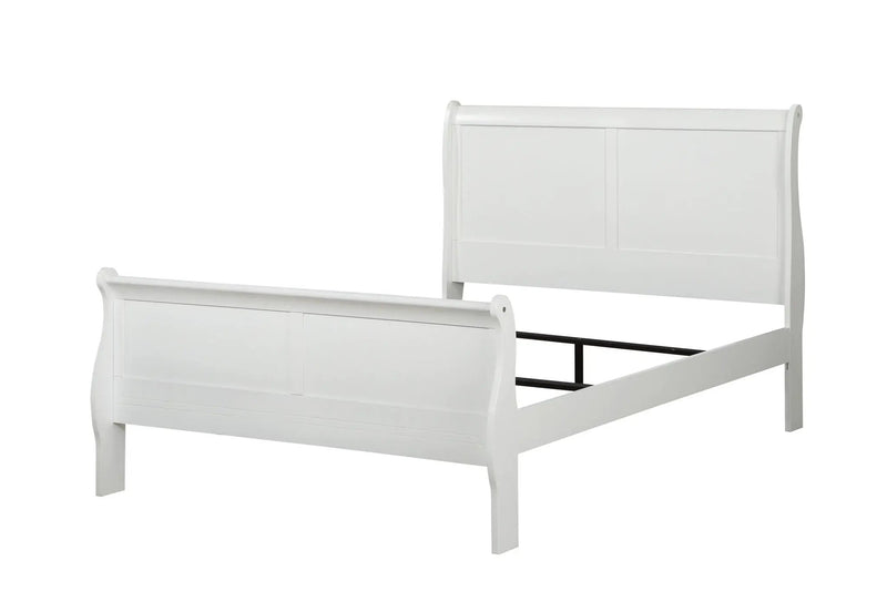 Louis Philippe - Sleigh Style Bed by Unique Piece Furniture