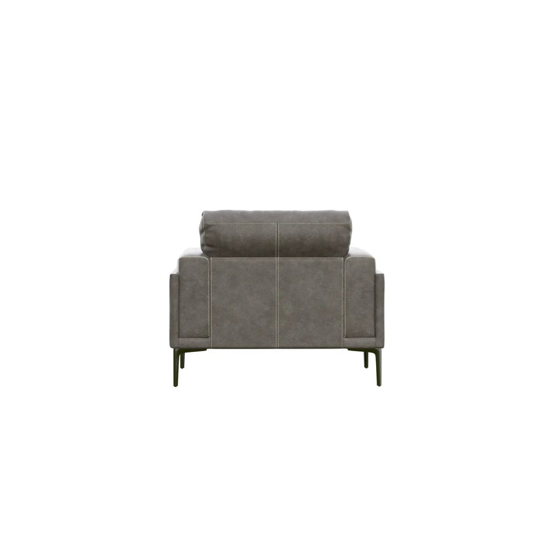 Transitional Fabric Chair - Dark Gray by HouseOfZazla