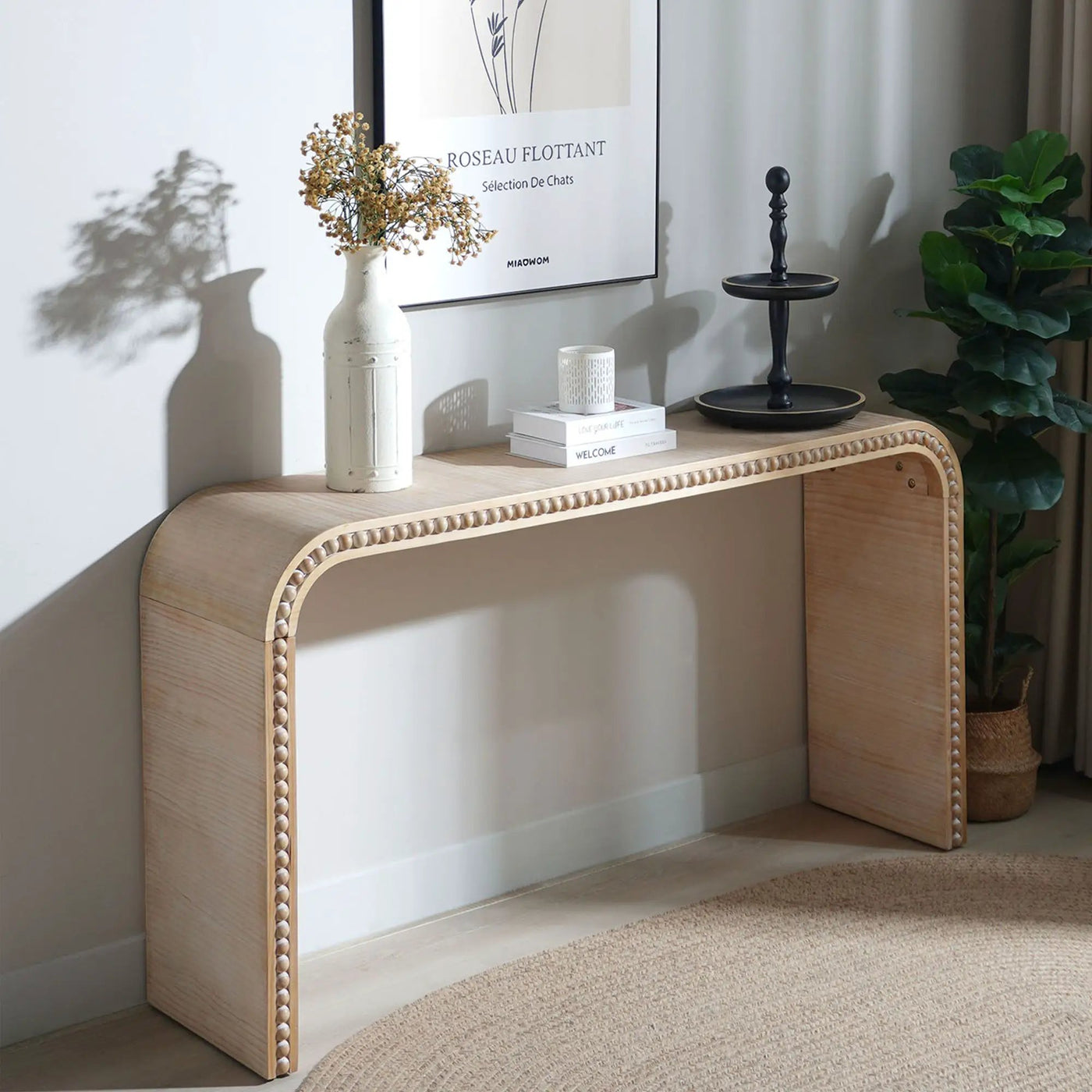 Waterfall Console Table by HouseOfZazla