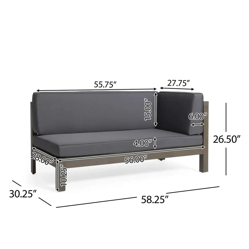 Brava X Back Corner Bench by HouseOfZazla