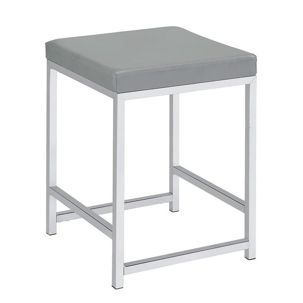 Upholstered Square Vanity Stool