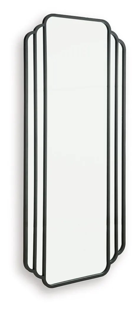 Antigone - Floor Mirror - Black by Unique Piece Furniture