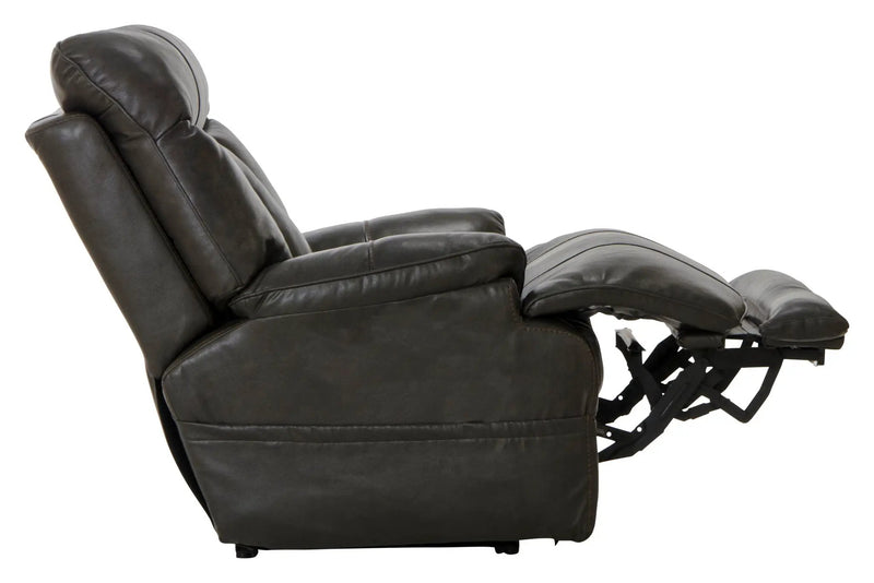 Naples - Power Headrest With Lumbar Power Lay Flat Recliner by Unique Piece Furniture