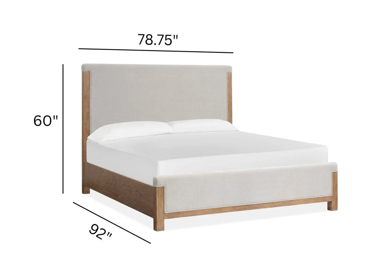 Plum Creek - Upholstered Panel Bed, photo 12 of 18