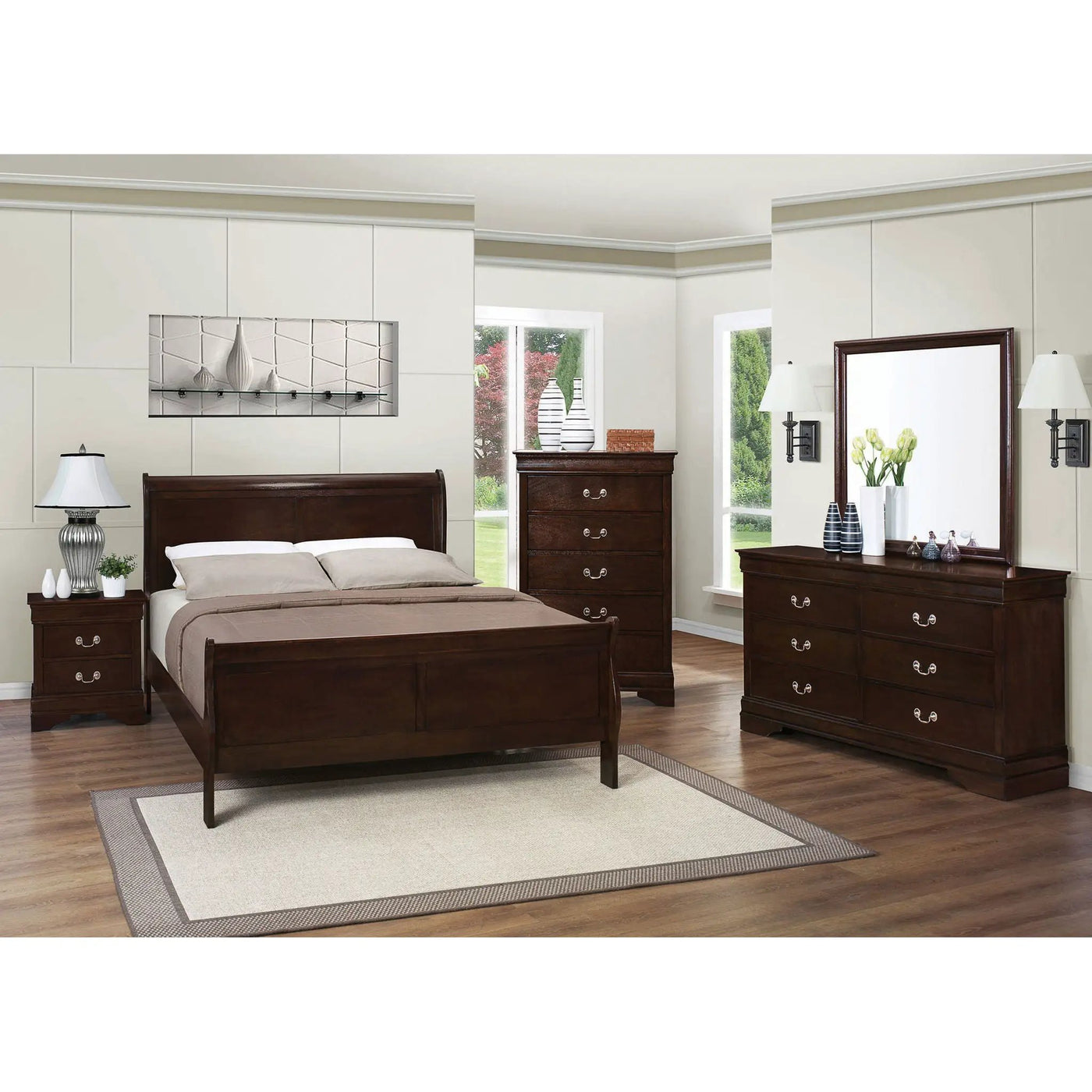 Sleigh Bed by HouseOfZazla