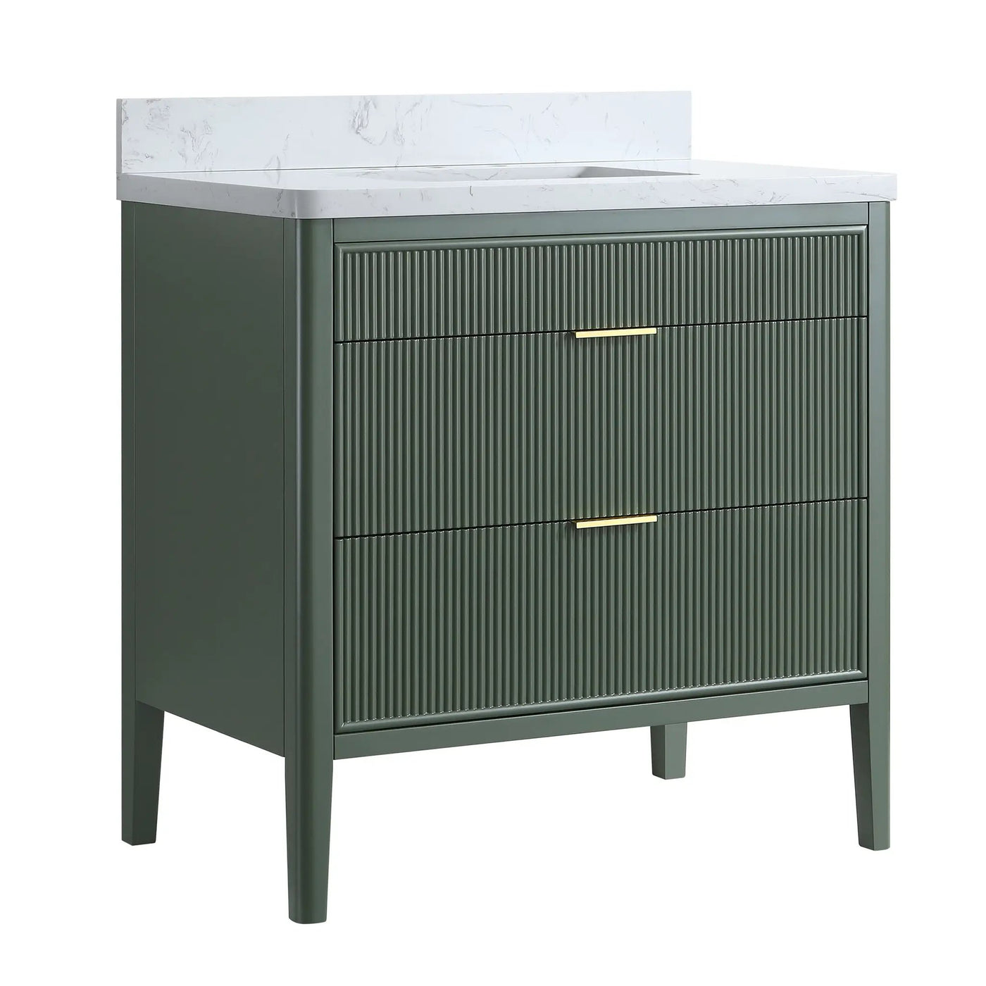 Fully Assembled 36'' Bathroom Vanity by HouseOfZazla