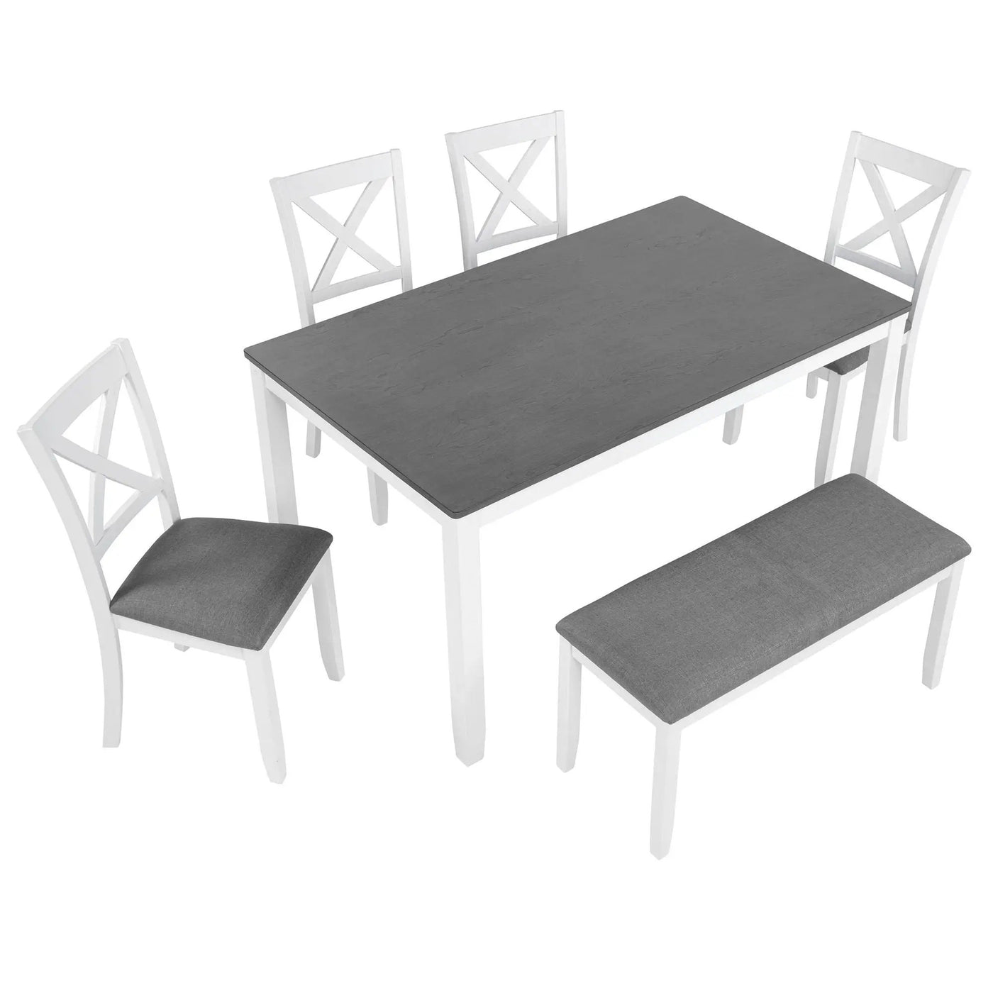 Modern Dining Table Set With Chairs For Kitchen by HouseOfZazla
