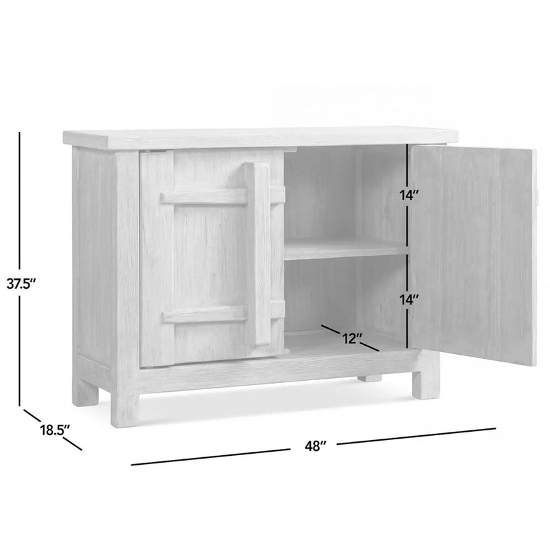 Rowan - 2 Door Accent Cabinet - Natural by HouseOfZazla