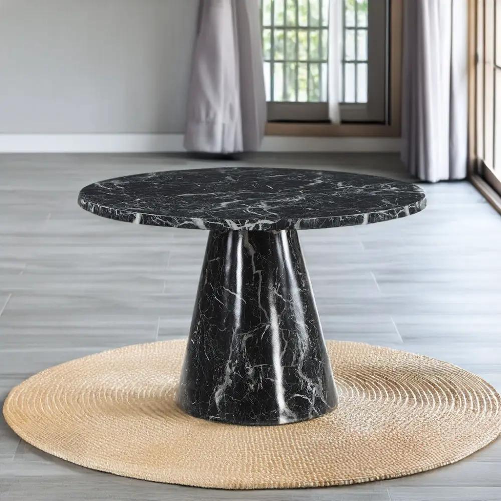 Hollis - Dining Table With Engineered Stone Top - Engineered Stone by Unique Piece Furniture