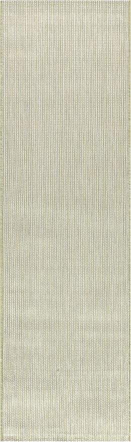 Keen Home Design Terrace Outdoor Runner Rug - 2x10 Washable Indoor/Outdoor Rug for Patio, Kitchen, Balcony, Beach, Garden, Deck and Porch, Size: 2'2"x9'11" by GreenHaven Gardens