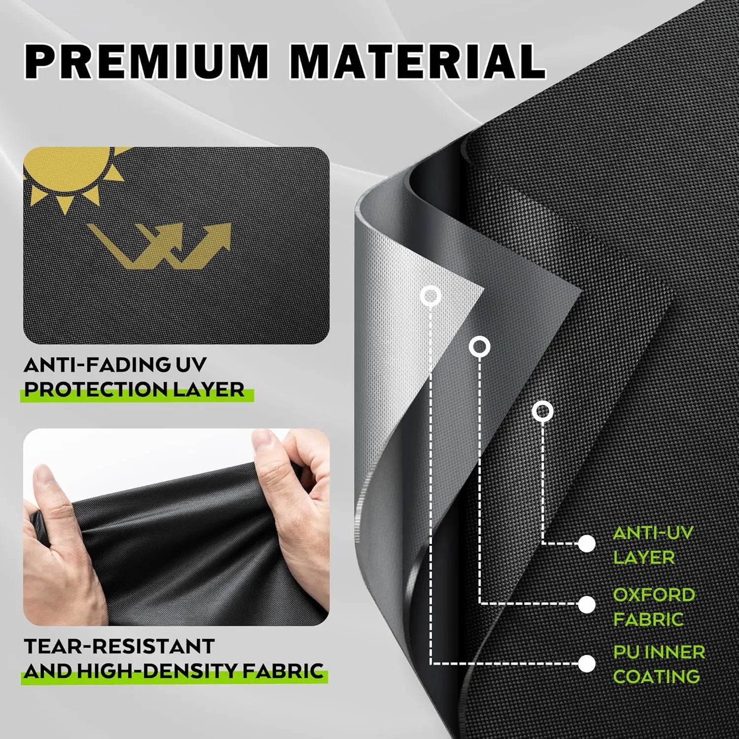 Grill Cover for Blackstone 1883 Original 28in Griddle, Flat Top Griddle Cover for Blackstone 2311/2269/2147/1924 28in Grill by GreenHaven Gardens