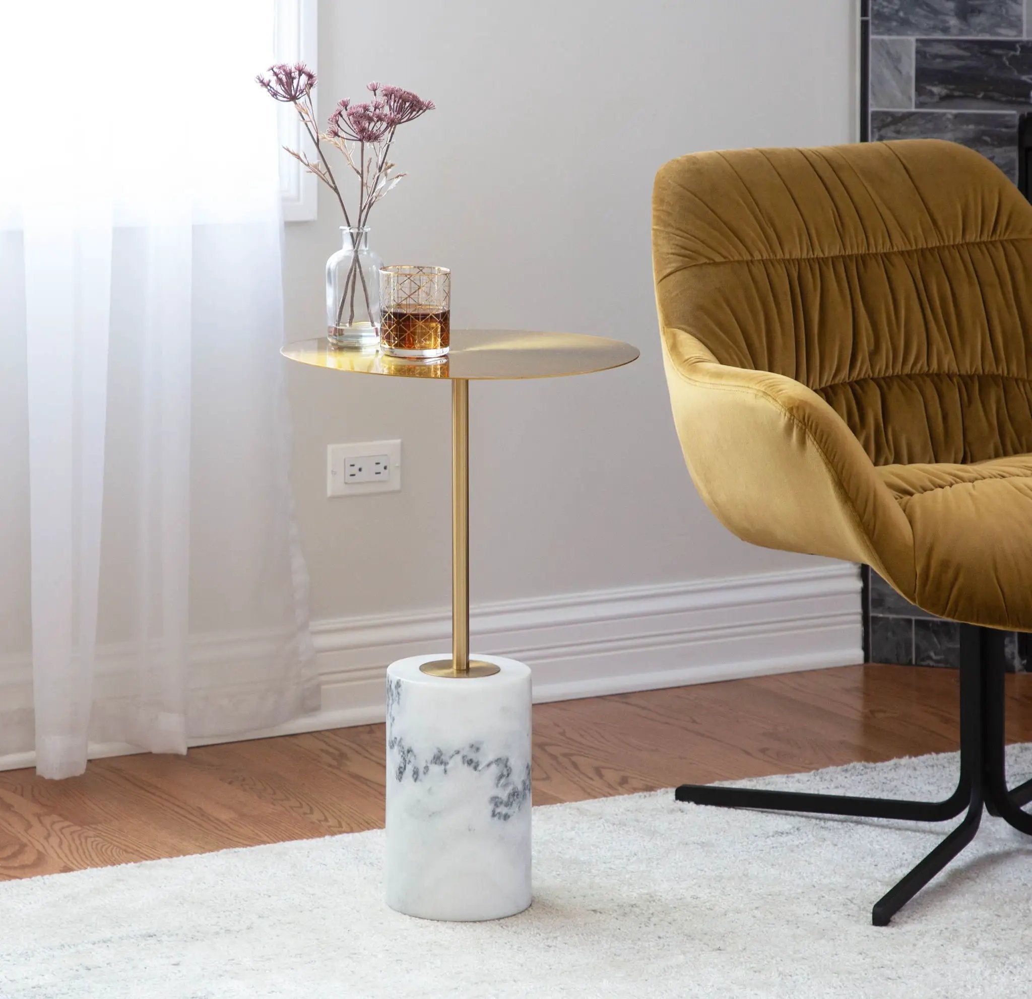 Symbol - Contemporary Side Table by Unique Piece Furniture