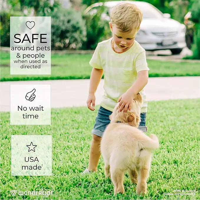 Wondercide - Outdoor Pest Control Spray with Natural Essential Oils - Mosquito, Ant, Insect Repellent, Treatment, Killer - Safe Around Pets Kids 32 oz by GreenHaven Gardens