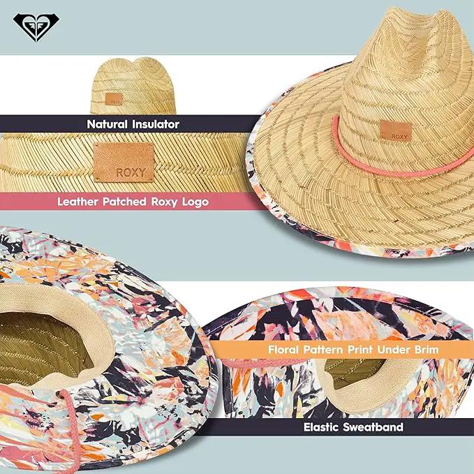 Roxy Women's Tomboy Straw Hat by GreenHaven Gardens