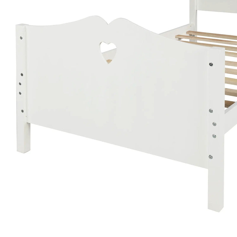 Platform Bed With Slat Support And Headboard And Footboard by HouseOfZazla