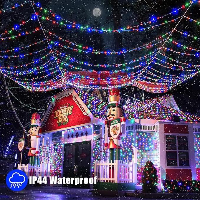 66ft Easter Lights Outdoor Waterproof, 200 LED Pastel Lights for Easter Clear Wire with 8 Modes, Plug in Pastel Fairy String Light for Indoor Outdoor Tree Spring Home Party Garden Decorations by GreenHaven Gardens