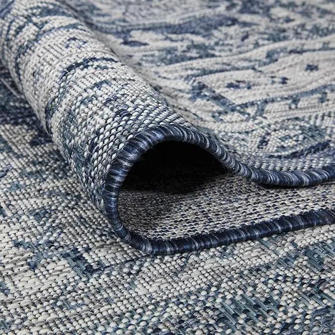 Keen Home Design Terrace Outdoor Runner Rug - 2x8 Washable Indoor/Outdoor Rug for Patio, Kitchen, Balcony, Beach, Garden, Deck and Porch, Size: 2'2"x7'7" by GreenHaven Gardens