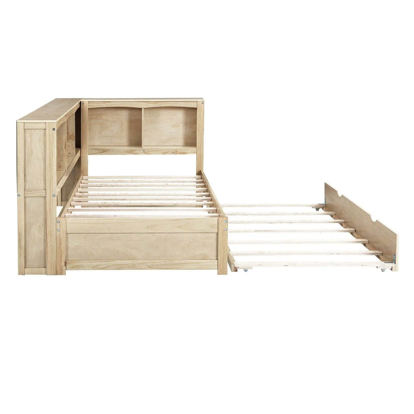Daybed With Trundle, Storage Cabinets, USB Ports by HouseOfZazla