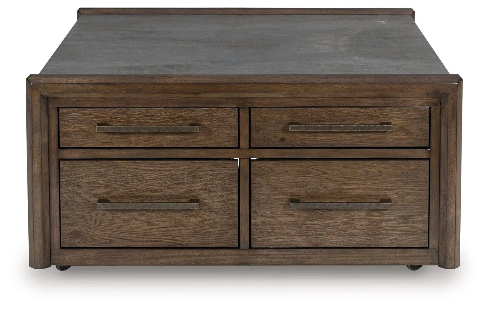 Kallenny - Square Cocktail Table - Brown / Gray by Unique Piece Furniture